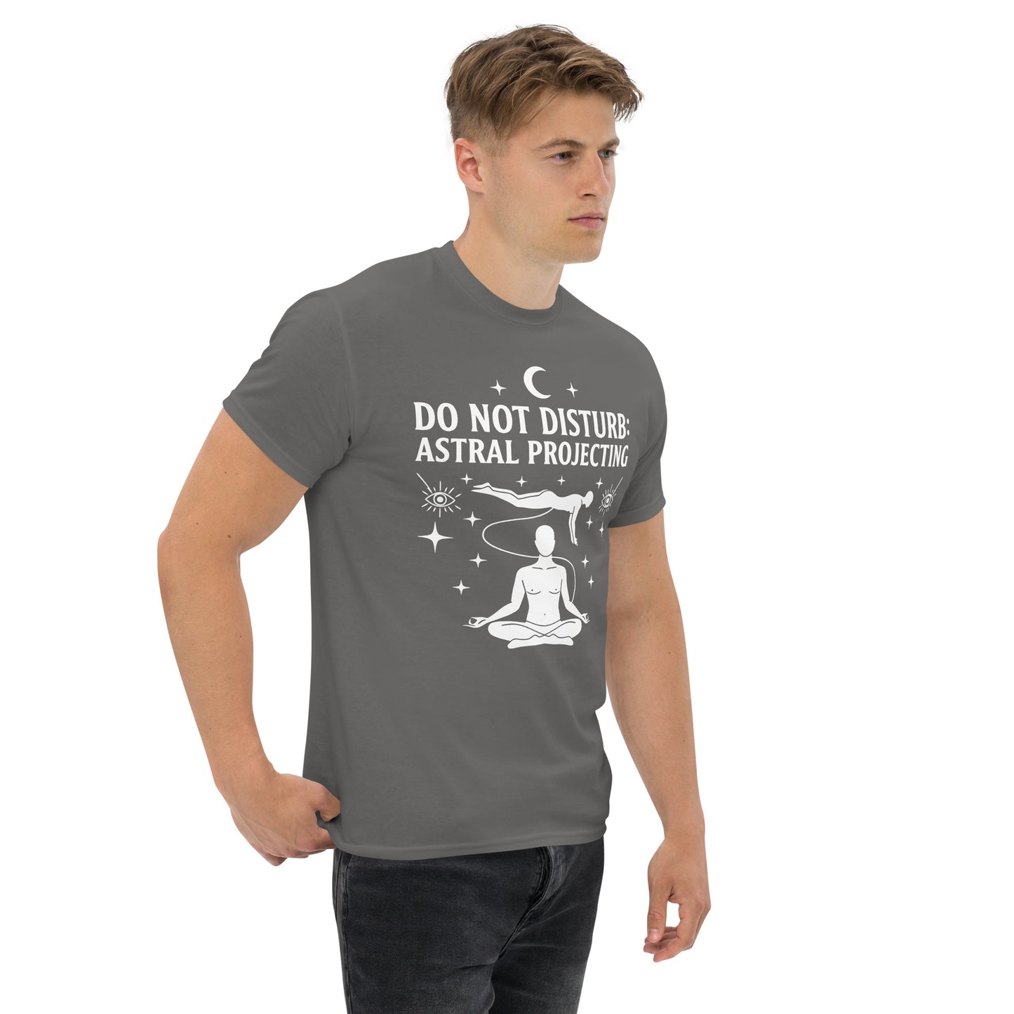 Do Not Disturb: Astral Projecting T-Shirt - Mystical Out-of-Body & Third Eye Occult Tee
