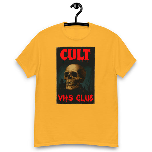 Cult VHS Club Retro Horror SkullT-Shirt Unisex classic tee