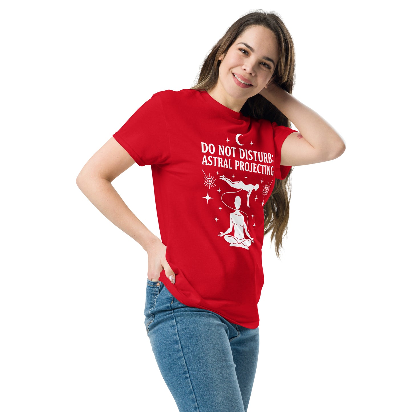 Do Not Disturb: Astral Projecting T-Shirt - Mystical Out-of-Body & Third Eye Occult Tee