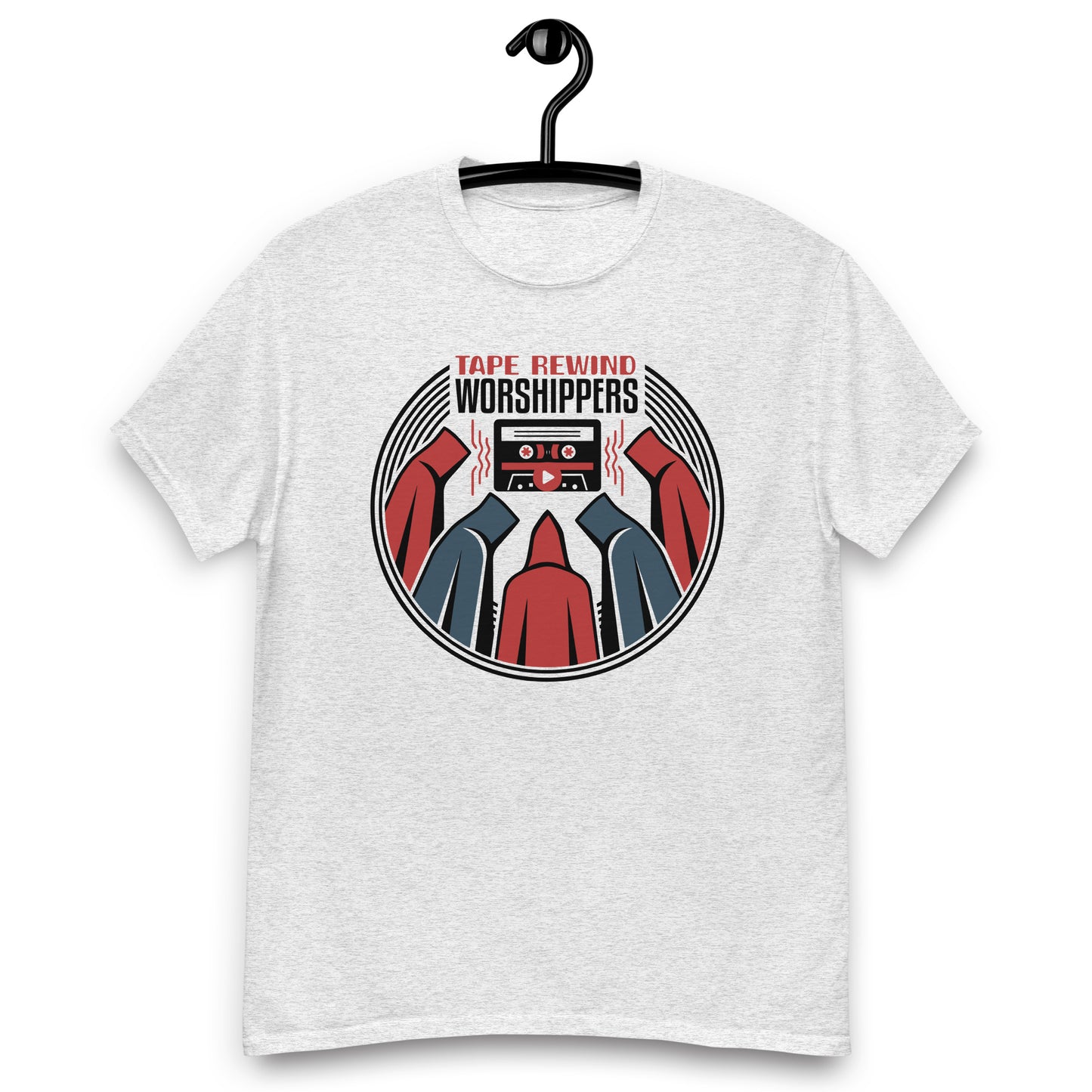 Tape Rewind Worshippers Retro Cult T-ShirtUnisex classic tee