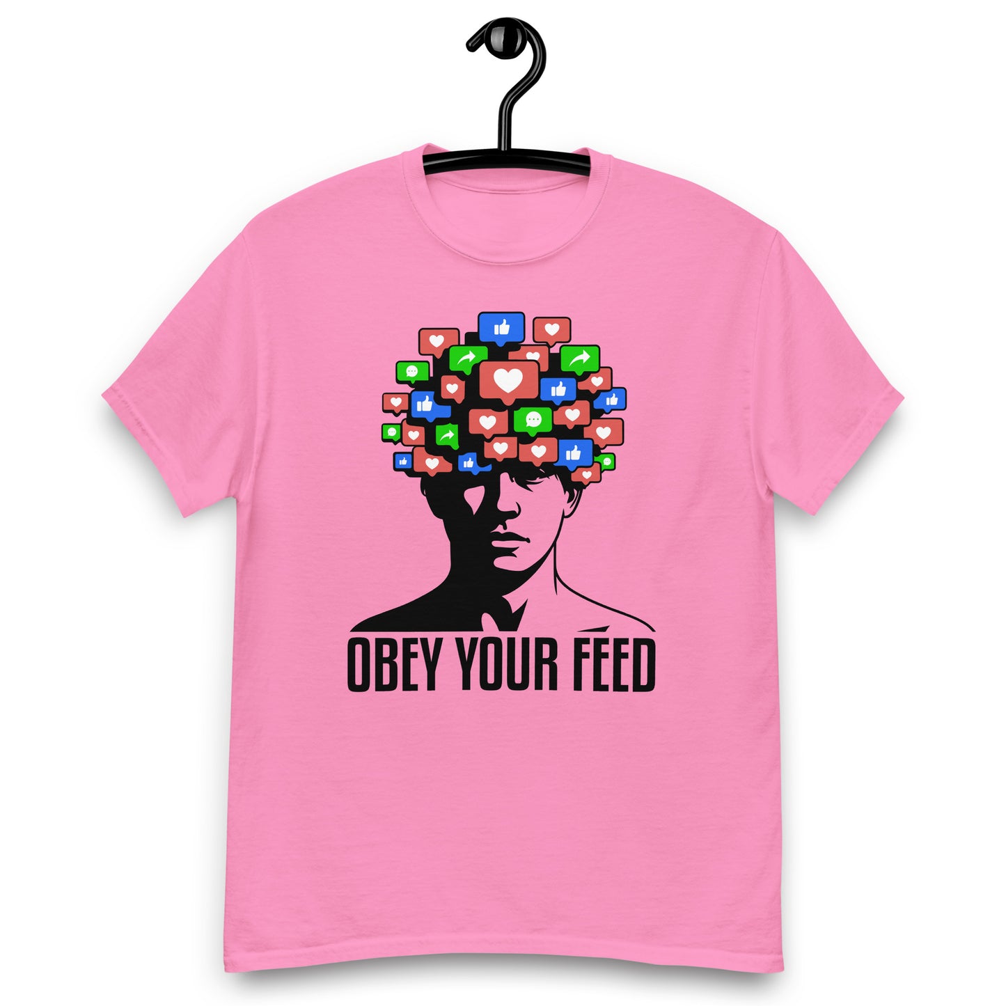 Obey Your Feed – Mind Control Propaganda Unisex classic tee
