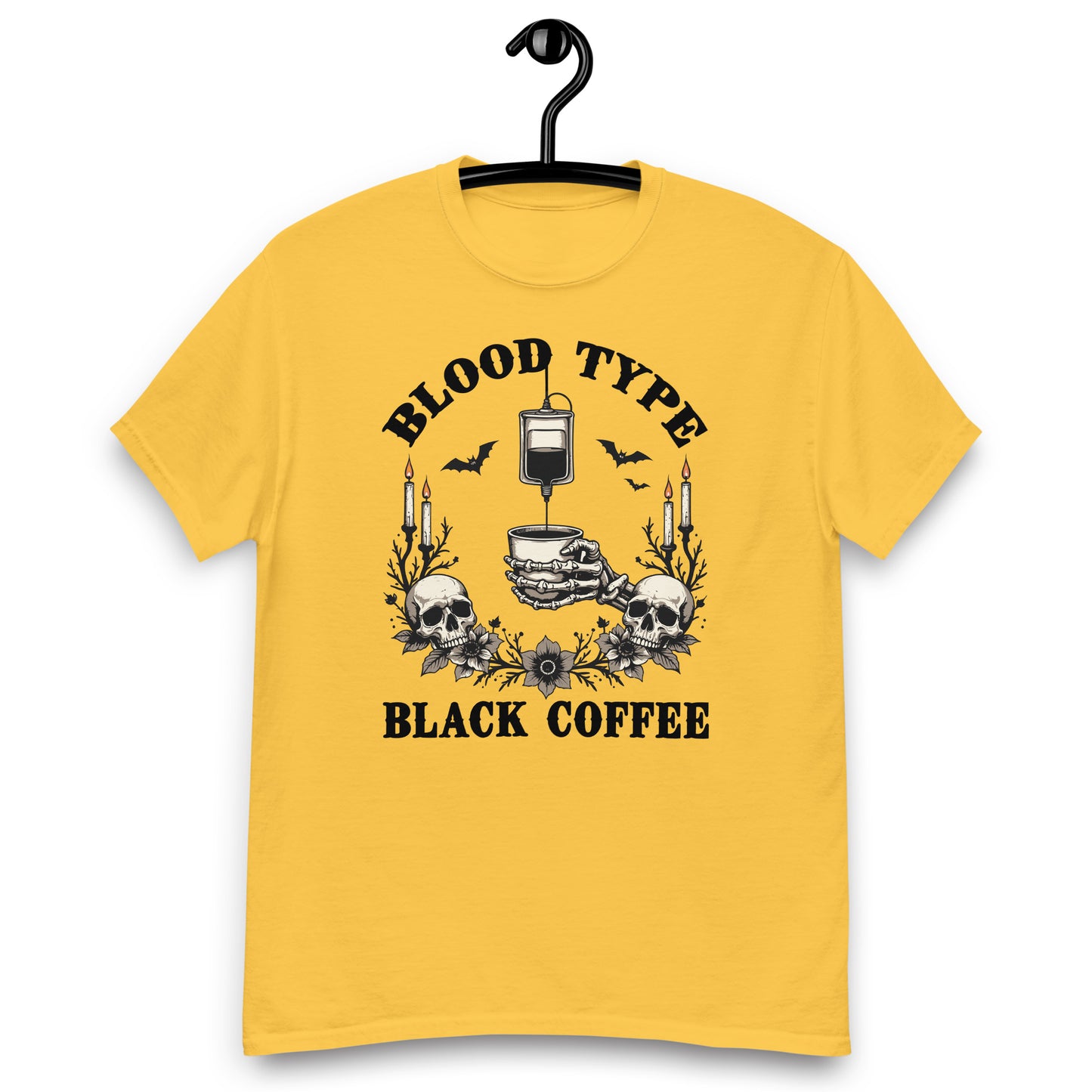 Blood Type: Black Coffee IV Drip Unisex classic tee