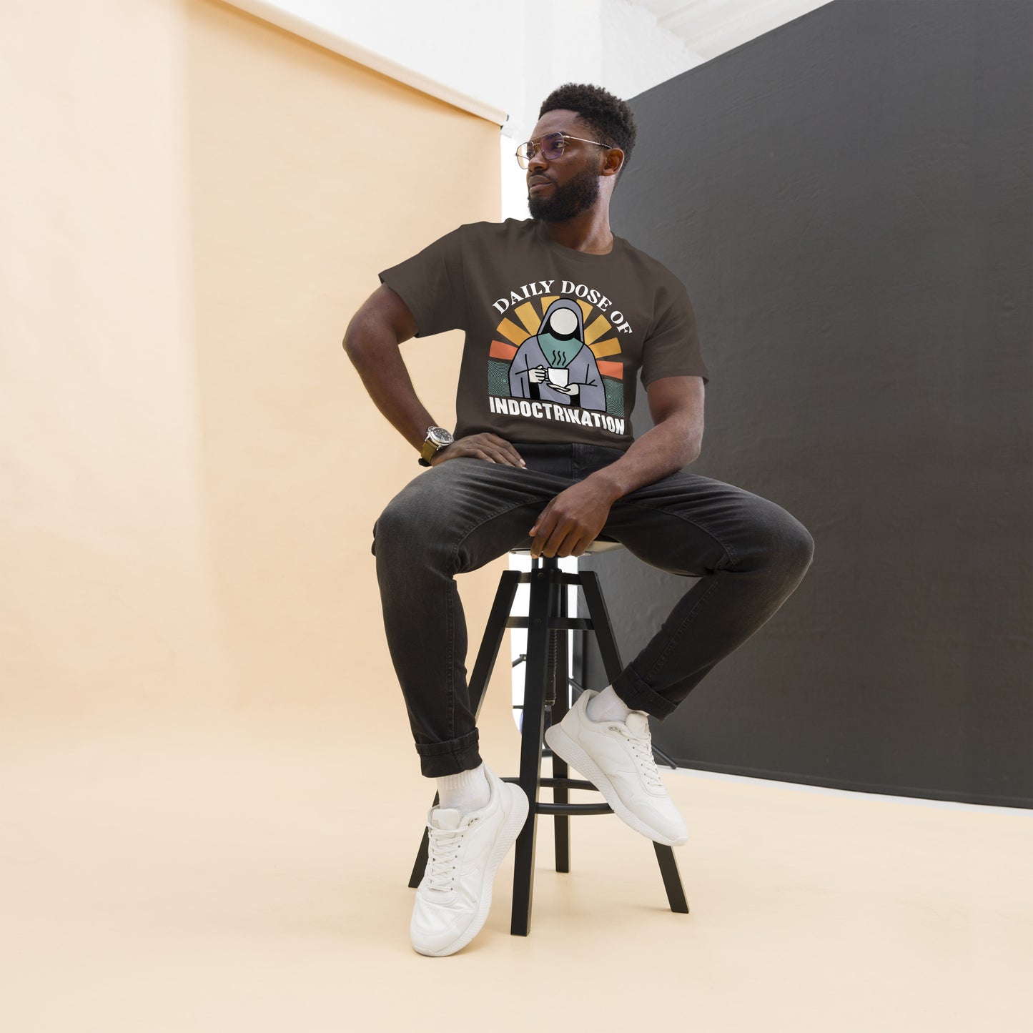 The Daily Dose of Indoctrination Guru  Unisex classic tee