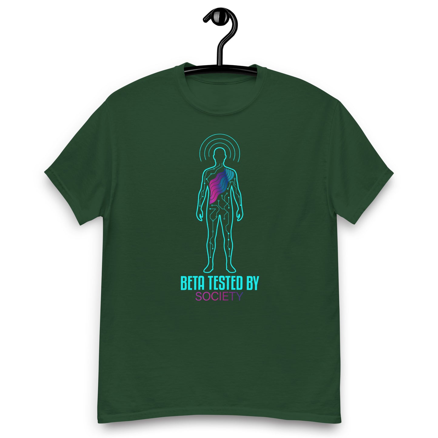 Beta Tested by Society – Dystopian Mind Control Unisex classic tee