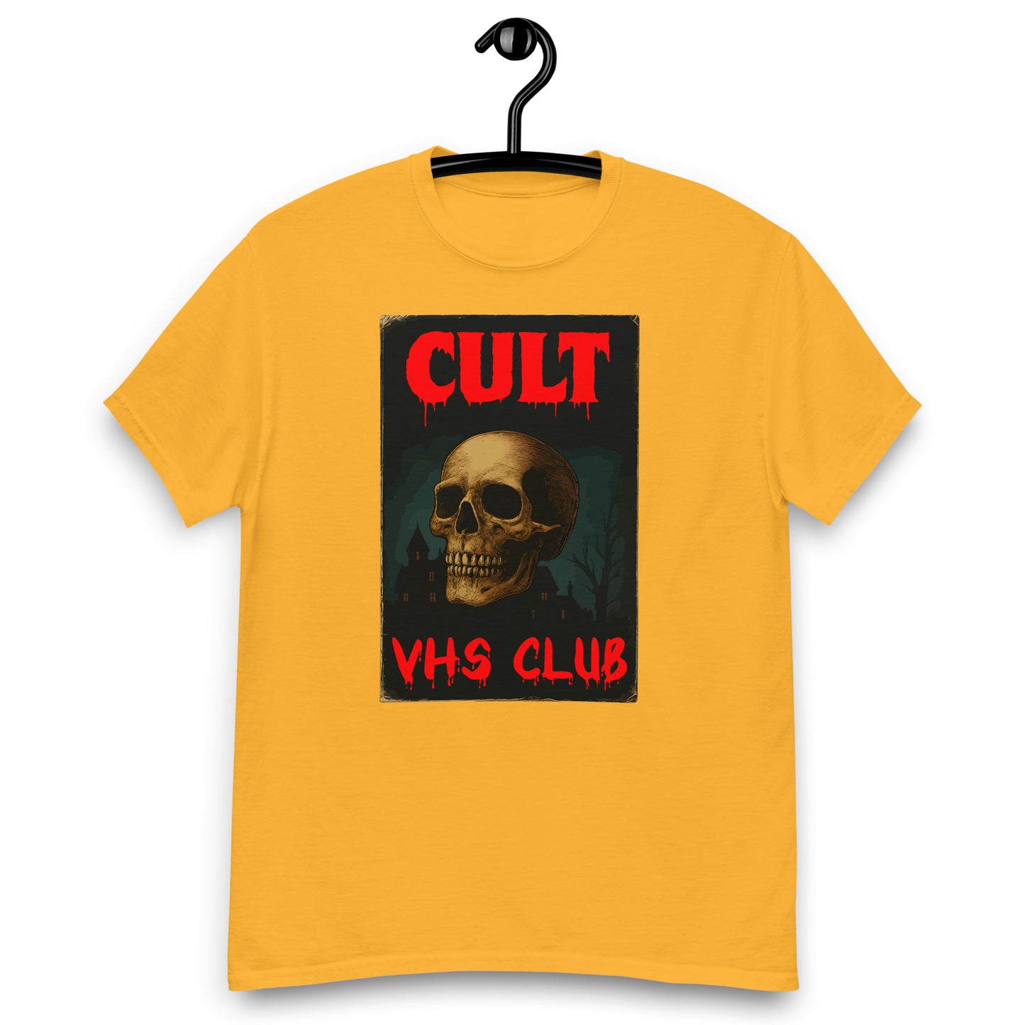 Cult VHS Club Retro Horror SkullT-Shirt Unisex classic tee