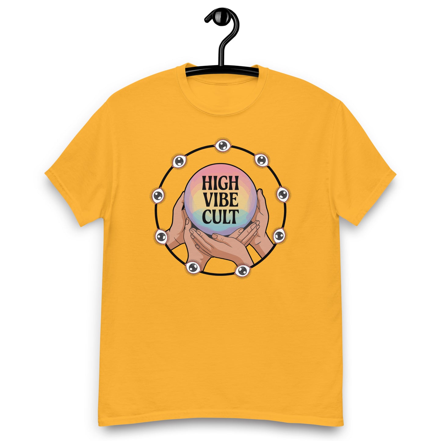 High Vibe Cult Collective Spiritual & Cult Wellness Satire Unisex classic tee