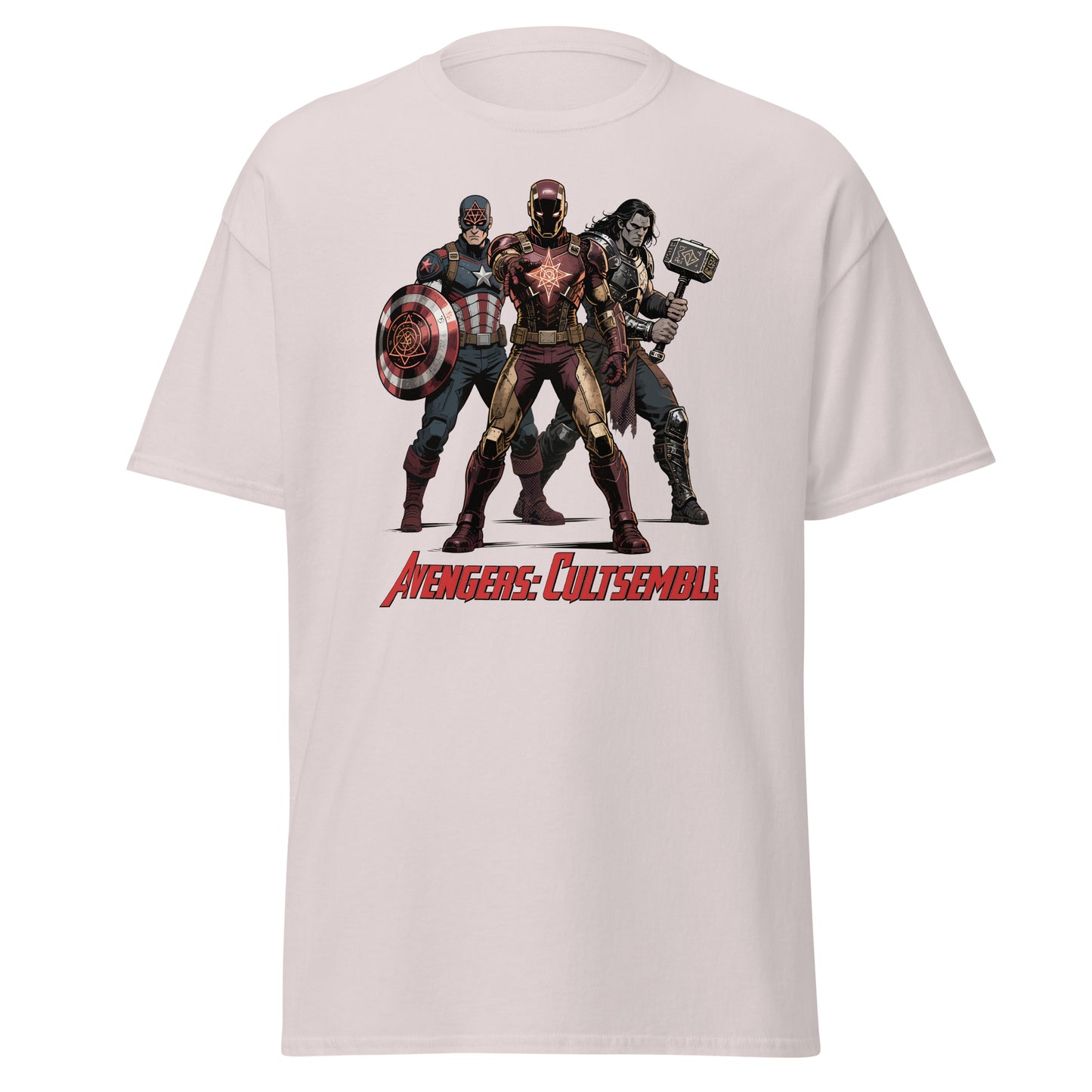 Avengers: Cultsemble – Pop Culture Cult Mashup Unisex classic tee