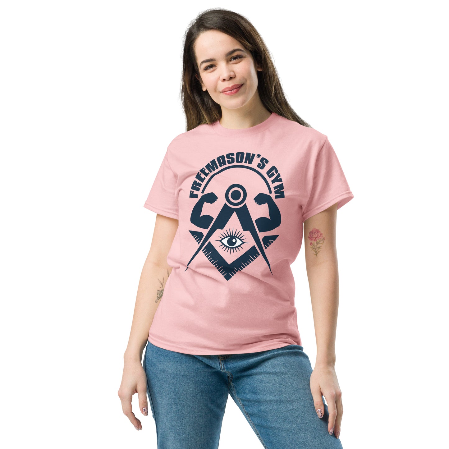 Freemason's Gym T-Shirt | Secret Society Workout Parody Unisex classic tee