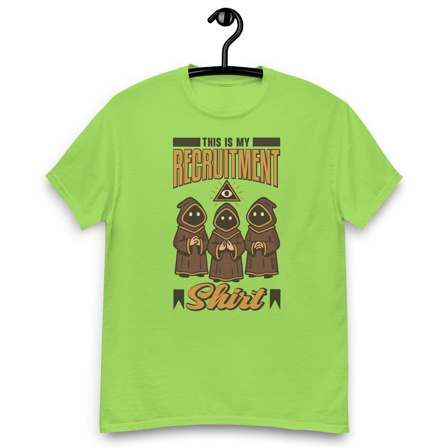 This Is My Recruitment Shirt – Funny Cult Parody T-Shirt | Satire Humor Tee