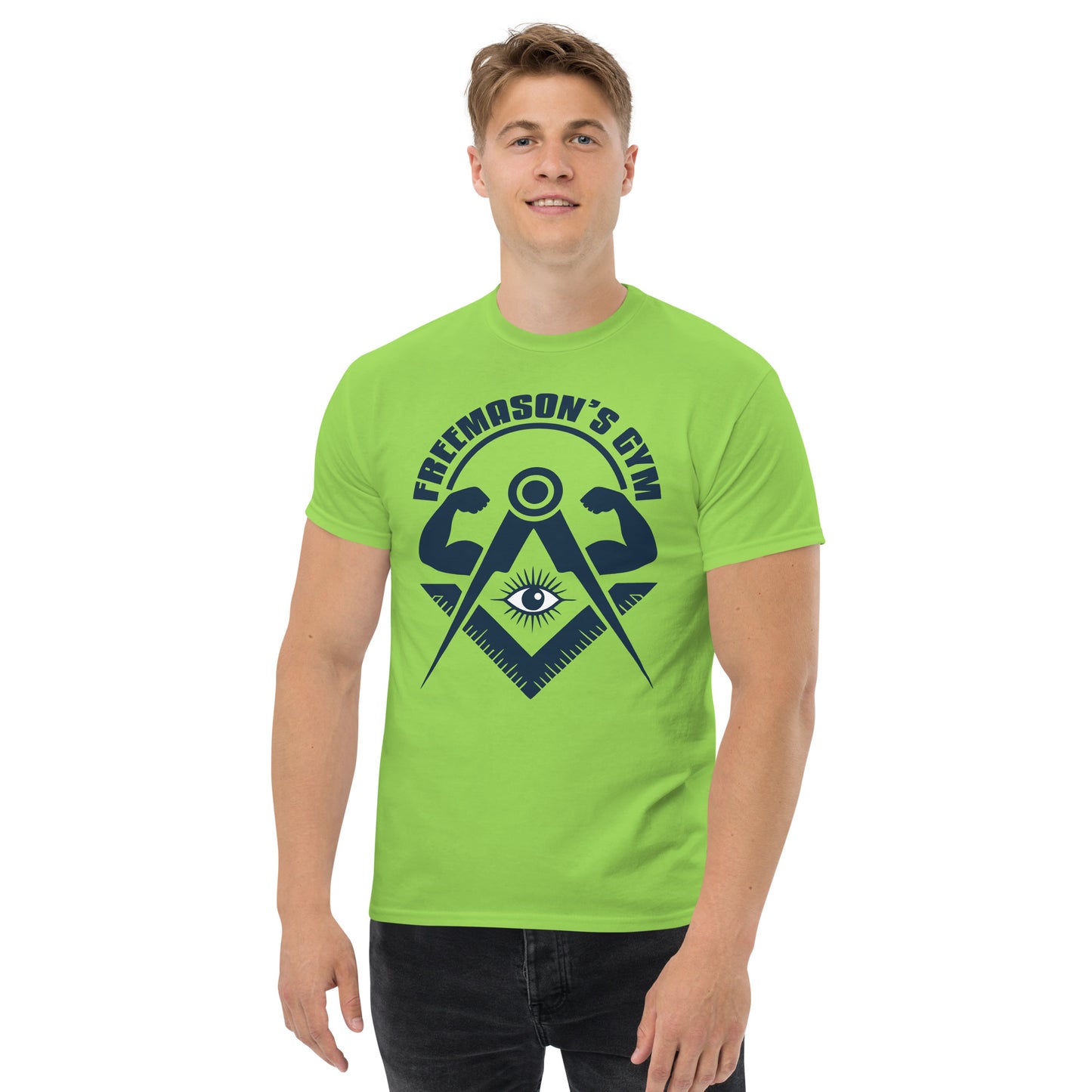 Freemason's Gym T-Shirt | Secret Society Workout Parody Unisex classic tee