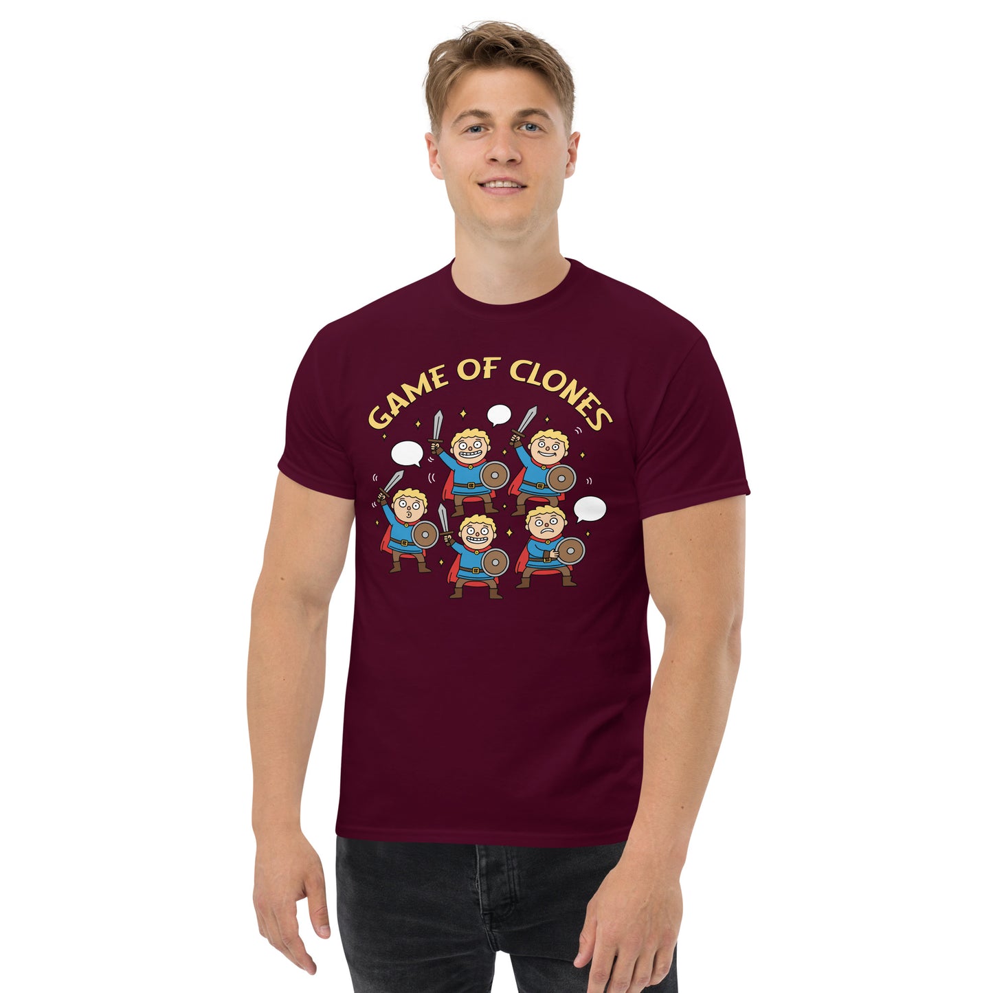 Game of Clones  Pop Culture Cult Mashups Unisex classic tee