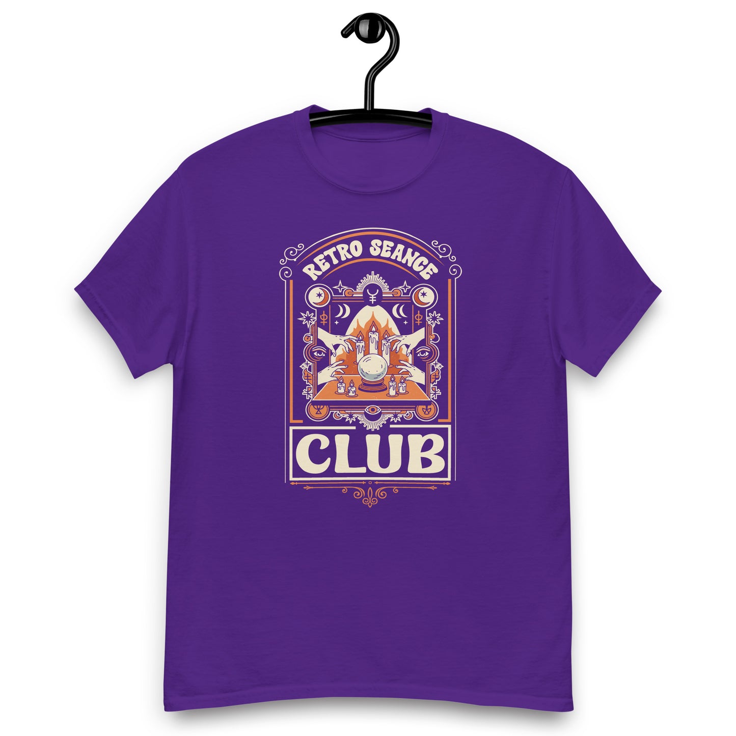 Retro Séance Club T-Shirt | Vintage Occult & Witchy Graphic Classic Unisex Tee