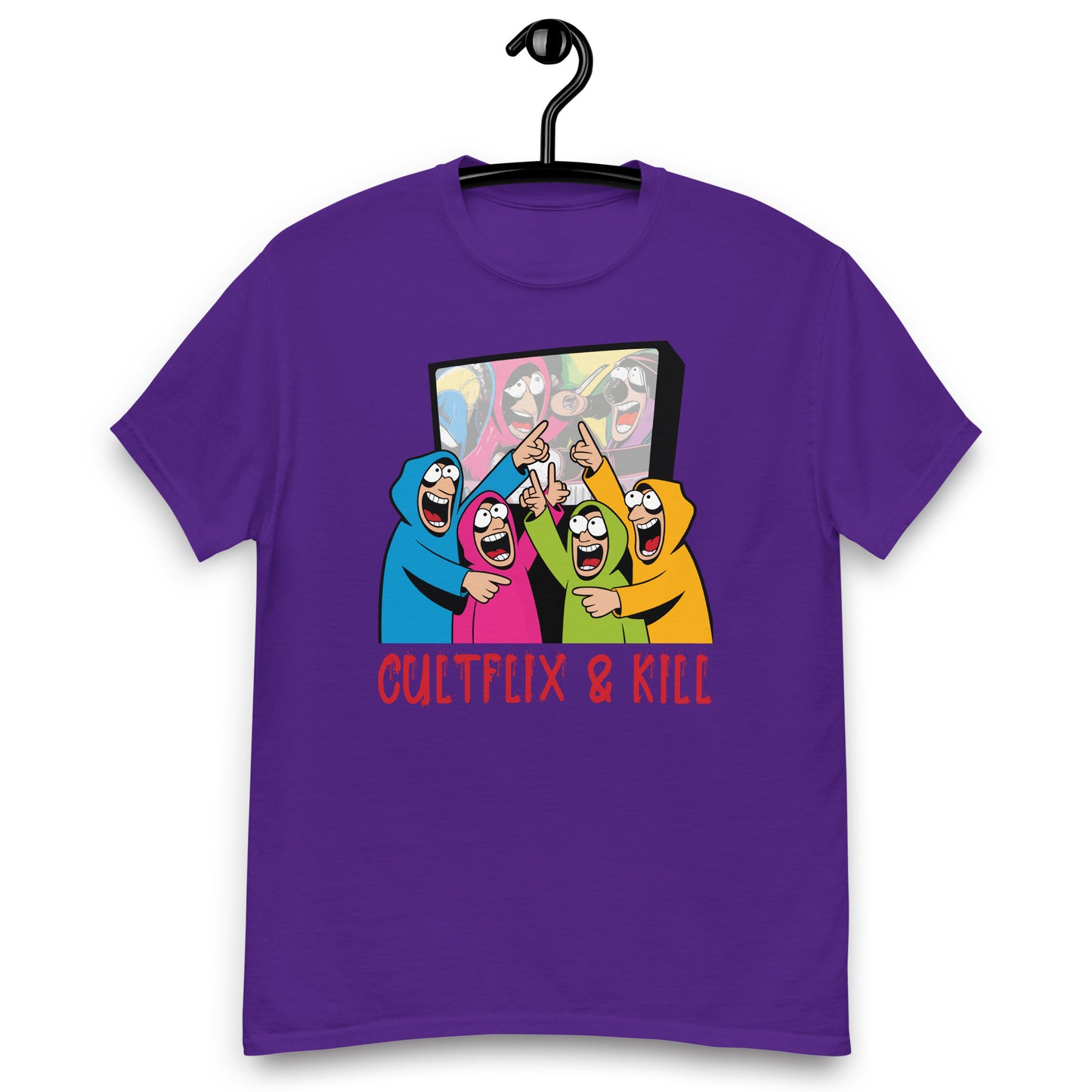 Cultflix & Kill – Pop Culture Cult Mashup Parody TeeUnisex classic tee