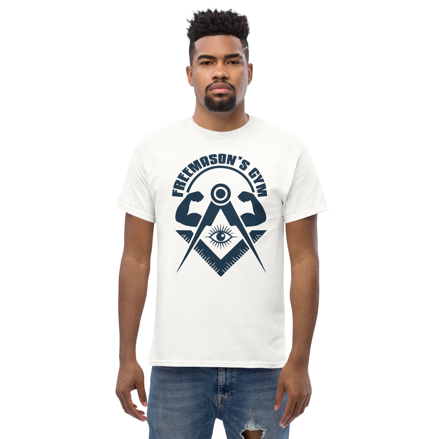 Freemason's Gym T-Shirt | Secret Society Workout Parody Unisex classic tee
